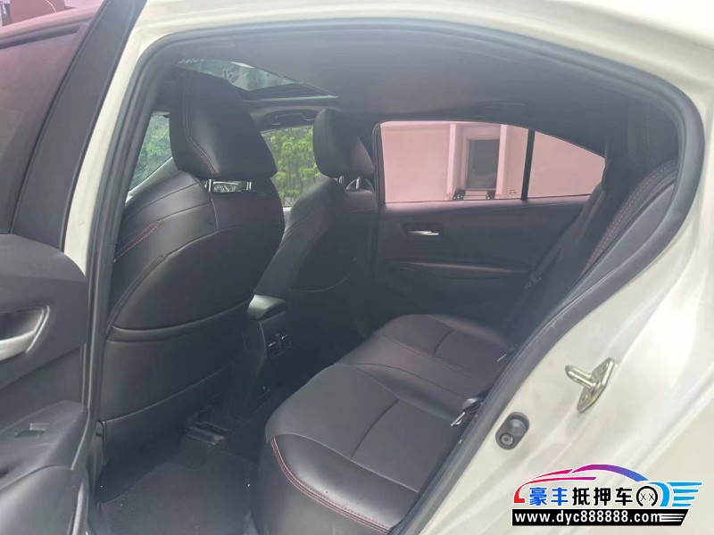 23年丰田雷凌轿车抵押车出售