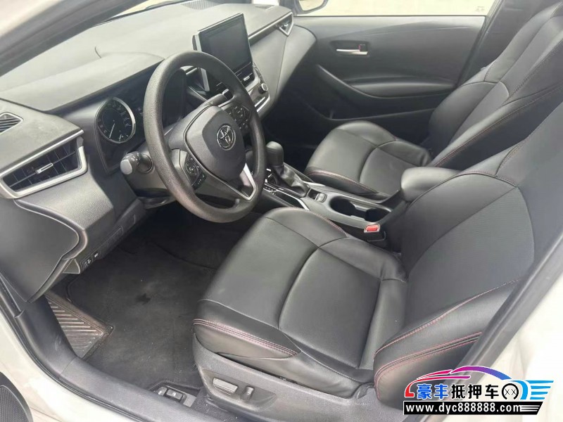 23年丰田雷凌轿车抵押车出售