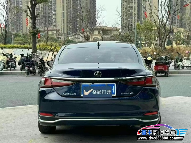 22年雷克萨斯ES轿车抵押车出售