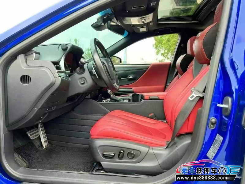 21年雷克萨斯ES轿车抵押车出售