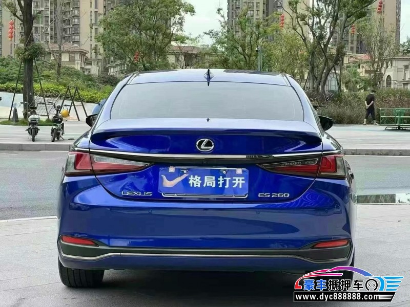 21年雷克萨斯ES轿车抵押车出售