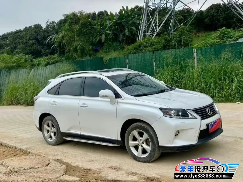 15年雷克萨斯RX轿车抵押车出售