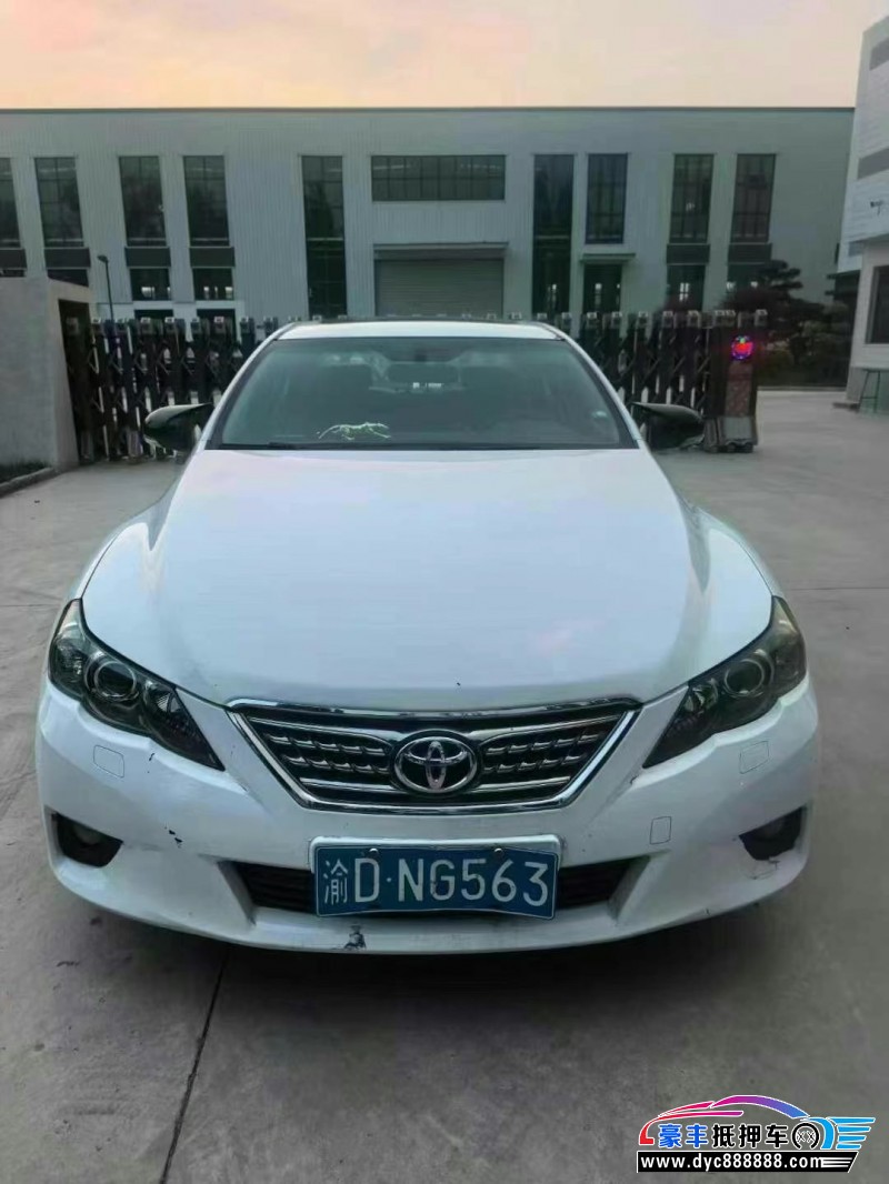 12年丰田锐志轿车抵押车出售