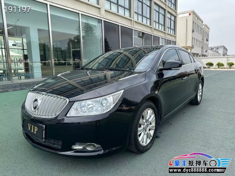 12年别克君越轿车抵押车出售