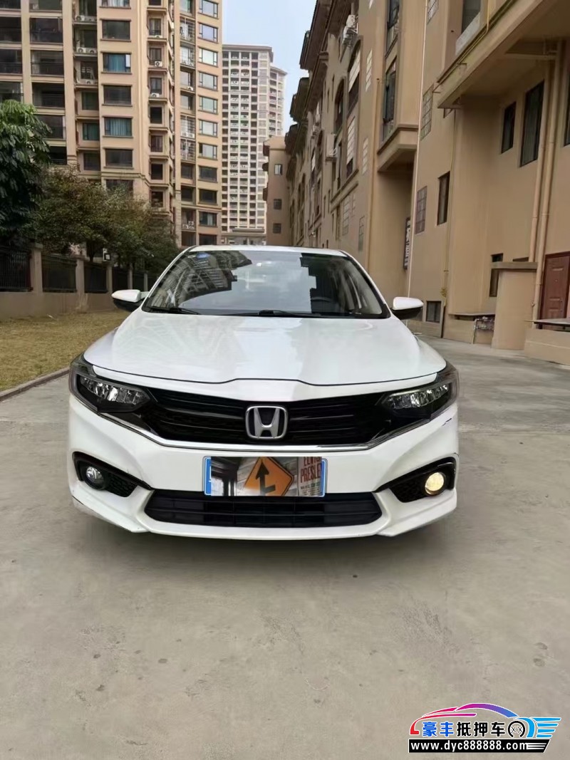 19年本田享域轿车抵押车出售