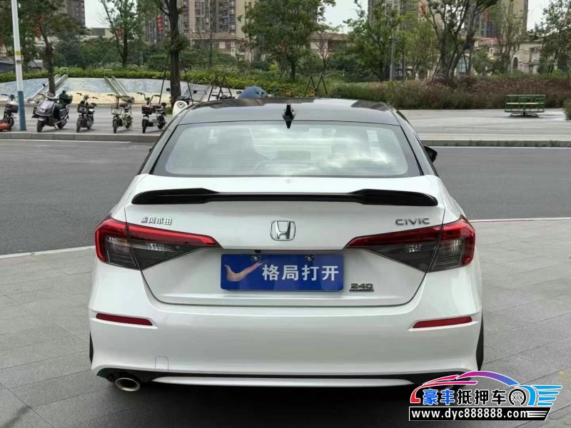 24年本田思域轿车抵押车出售