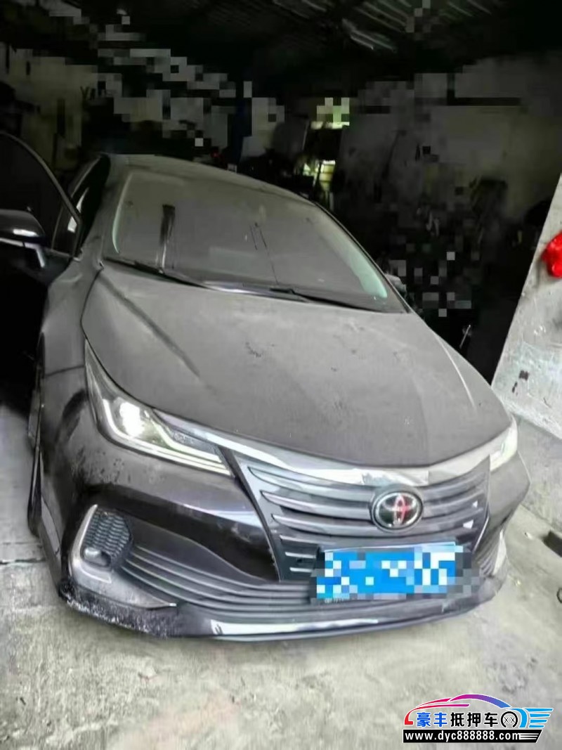 22年丰田亚洲狮轿车抵押车出售