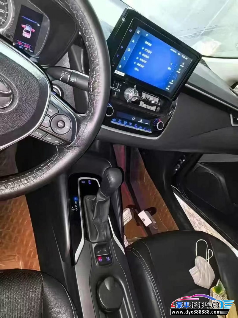 22年丰田亚洲狮轿车抵押车出售