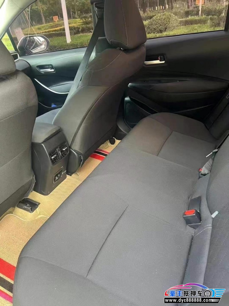 22年丰田卡罗拉轿车抵押车出售