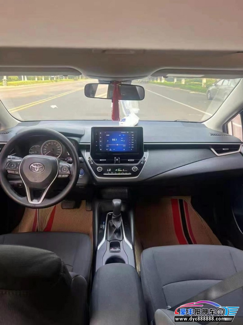 22年丰田卡罗拉轿车抵押车出售