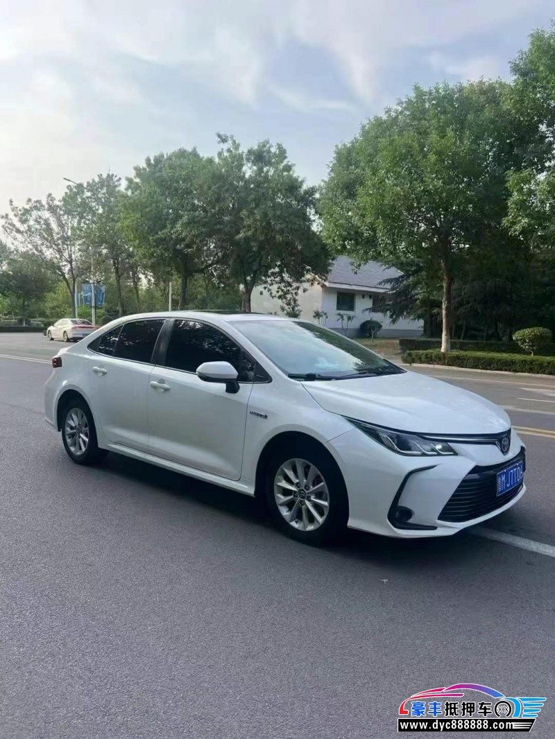 22年丰田卡罗拉轿车抵押车出售