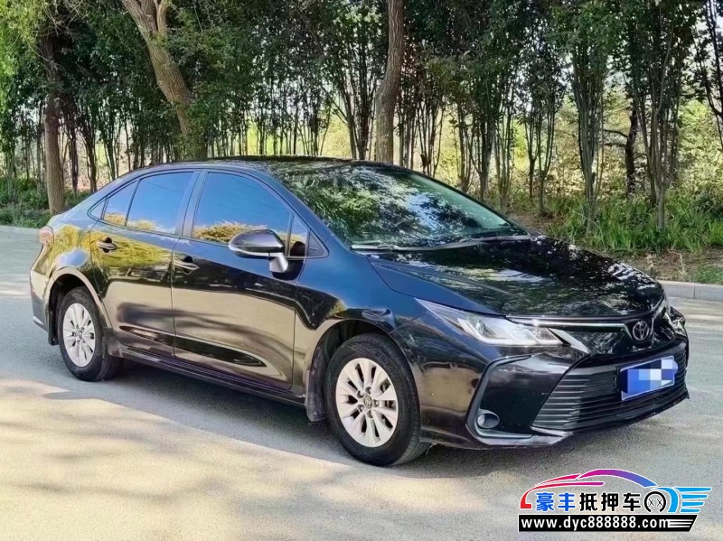 20年丰田卡罗拉轿车抵押车出售