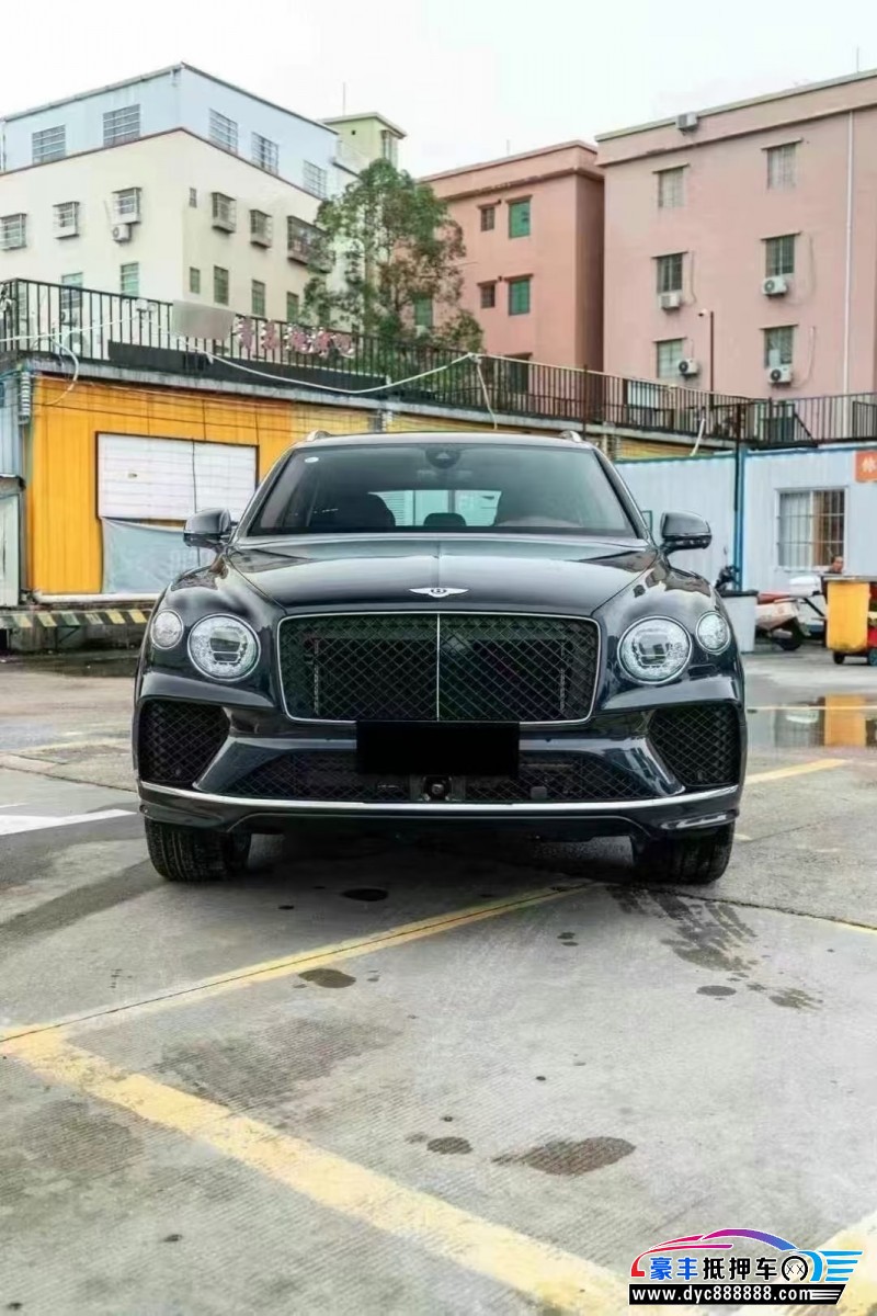 25年宾利添越轿车抵押车出售