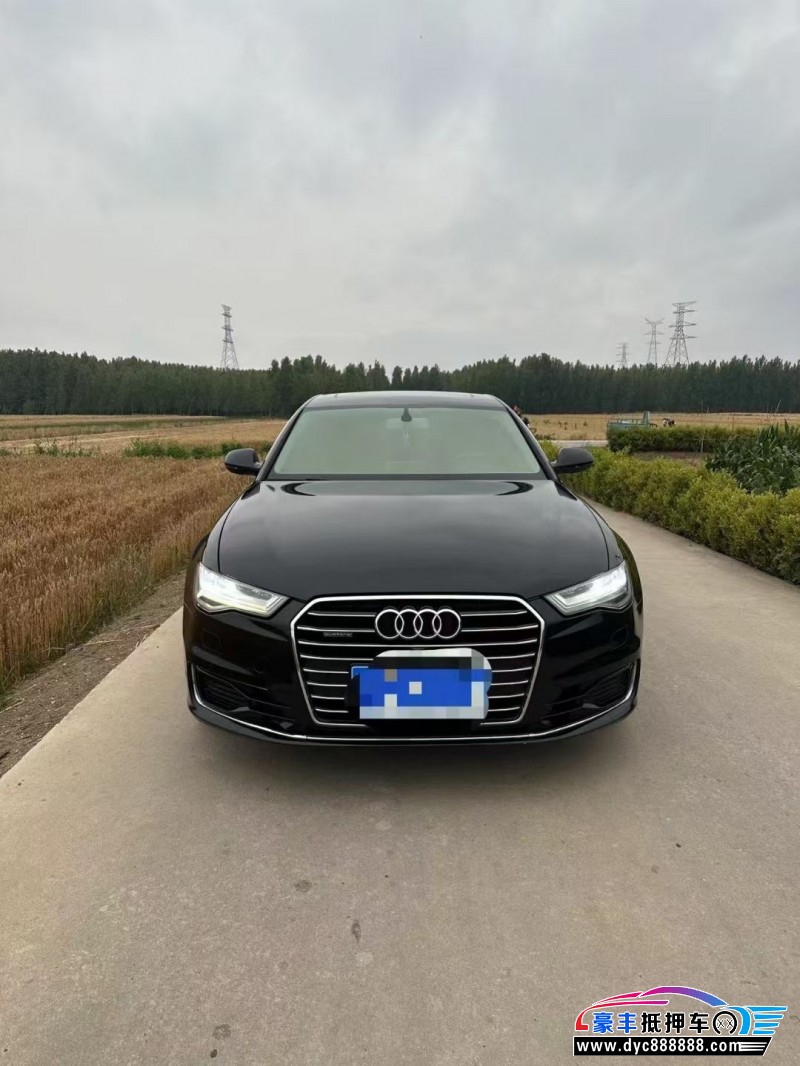 17年奥迪A6L轿车抵押车出售