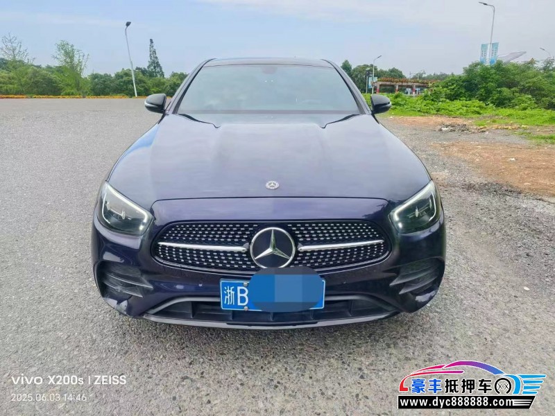 21年奔驰E轿车抵押车出售
