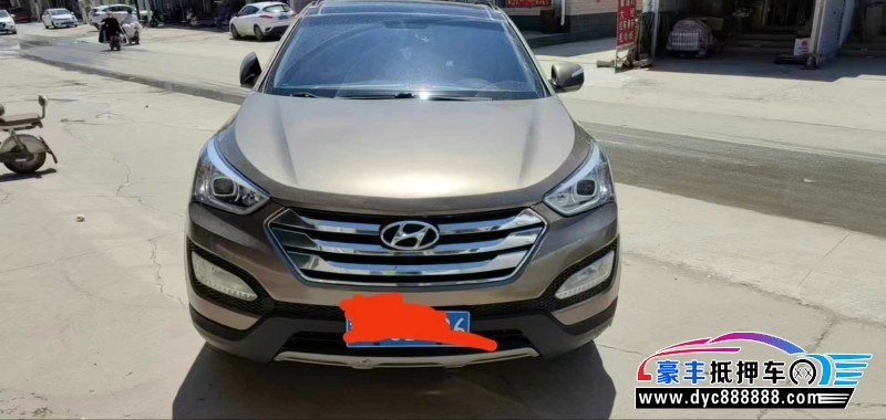 13年现代新胜达轿车抵押车出售