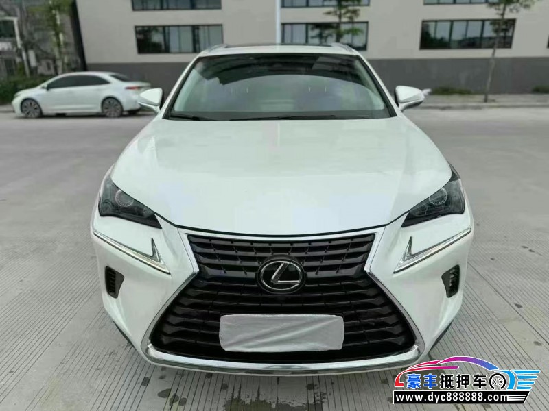 19年雷克萨斯NX轿车抵押车出售