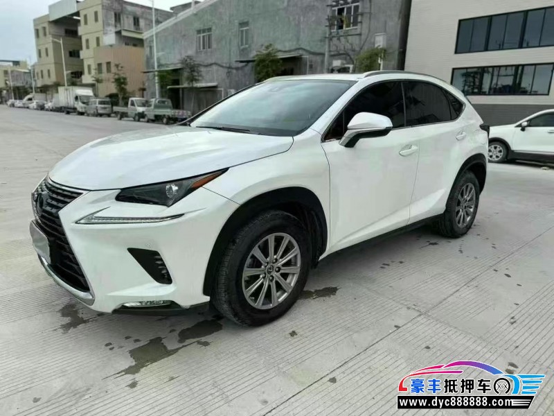 19年雷克萨斯NX轿车抵押车出售