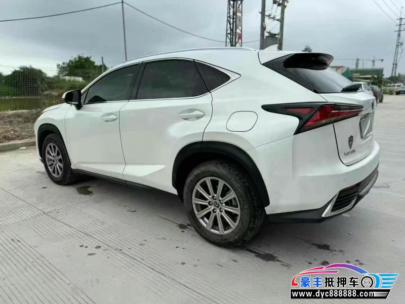 19年雷克萨斯NX轿车抵押车出售