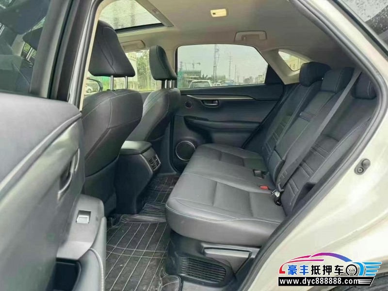 19年雷克萨斯NX轿车抵押车出售