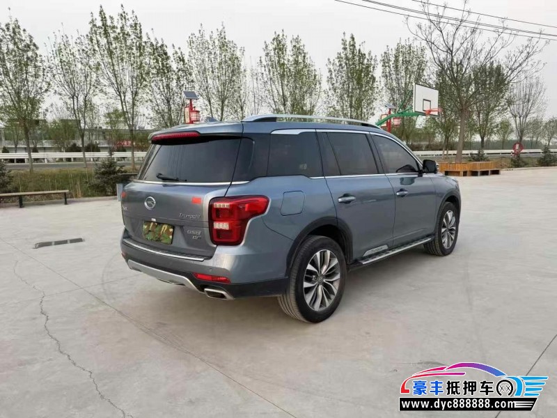 18年传祺GS8轿车抵押车出售