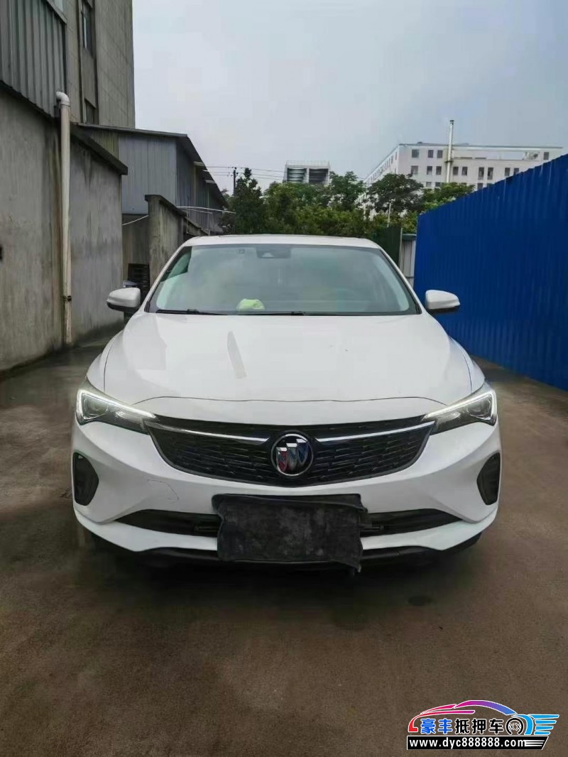 22年别克威朗轿车抵押车出售