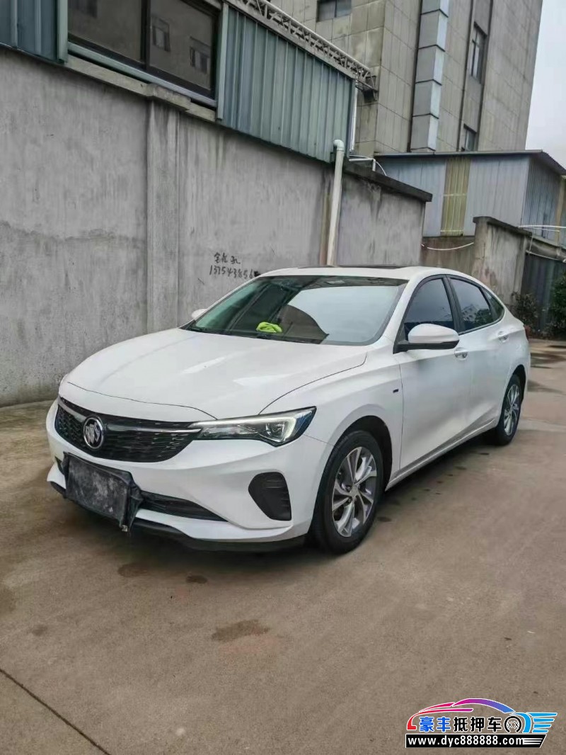 22年别克威朗轿车抵押车出售