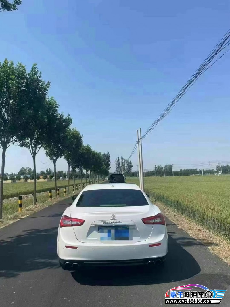 16年玛莎拉蒂Ghibli轿车抵押车出售