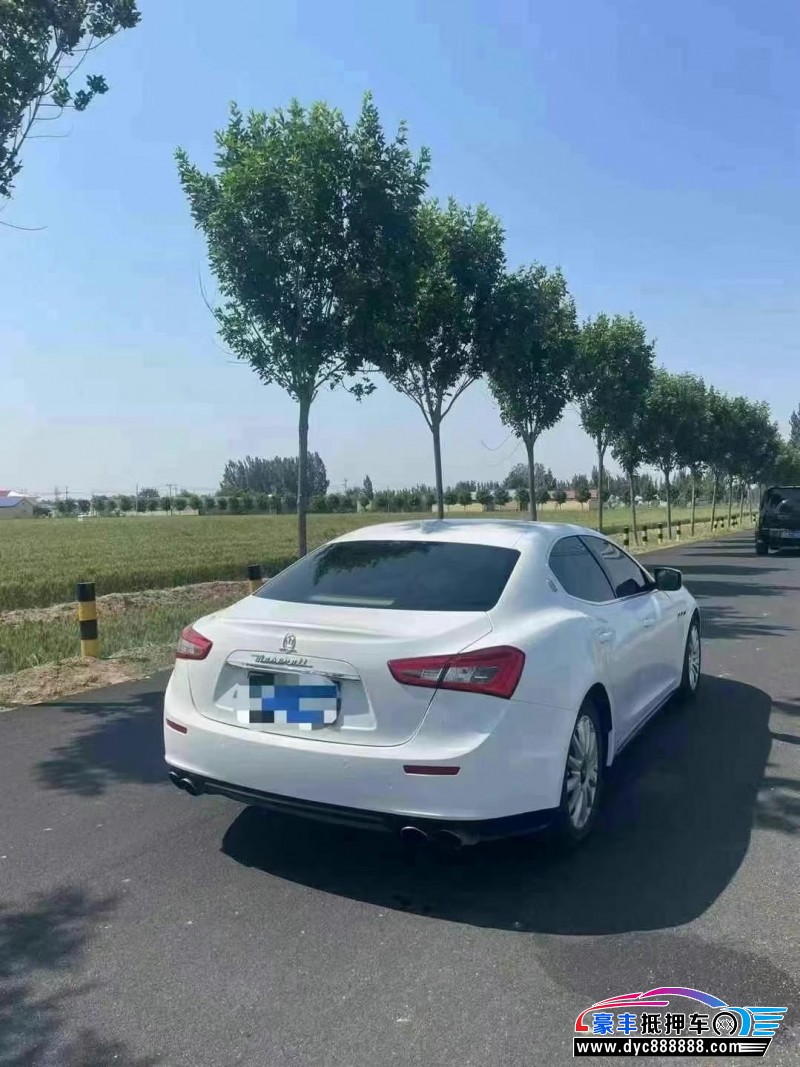 16年玛莎拉蒂Ghibli轿车抵押车出售