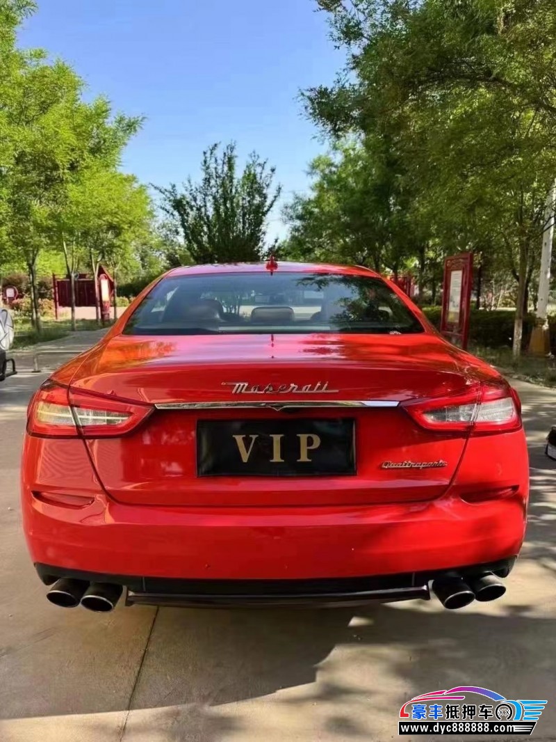 14年玛莎拉蒂总裁轿车抵押车出售