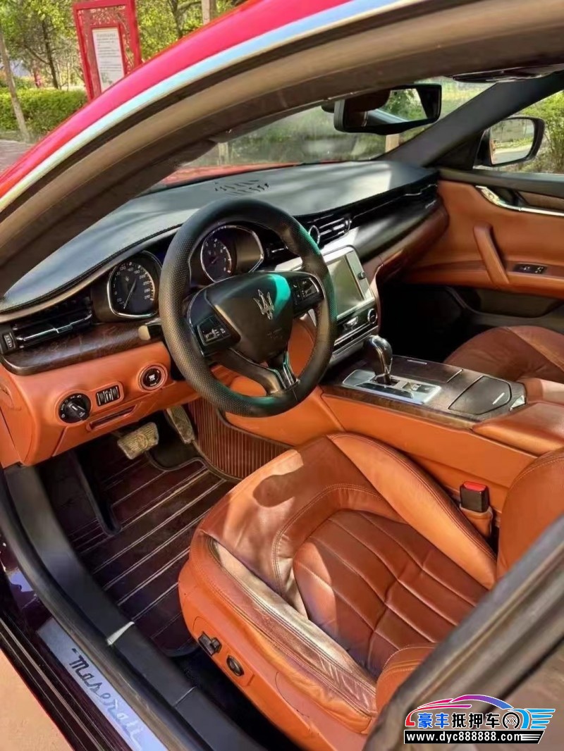 14年玛莎拉蒂总裁轿车抵押车出售