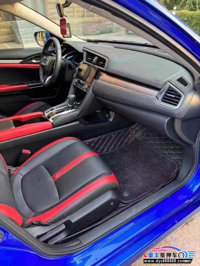 19年本田思域轿车抵押车出售