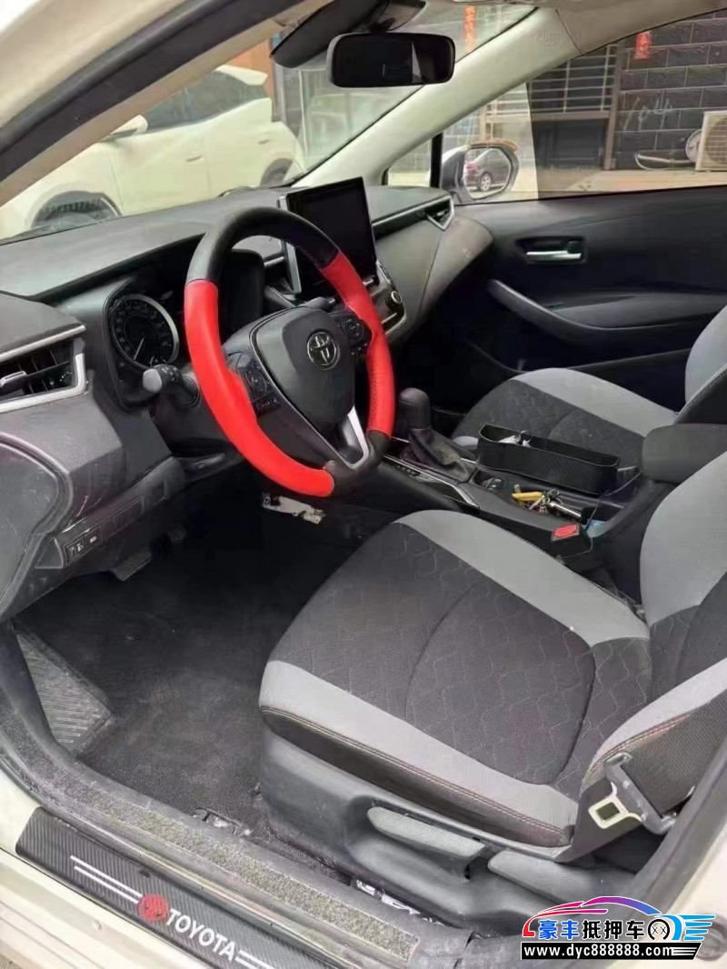 21年丰田卡罗拉轿车抵押车出售