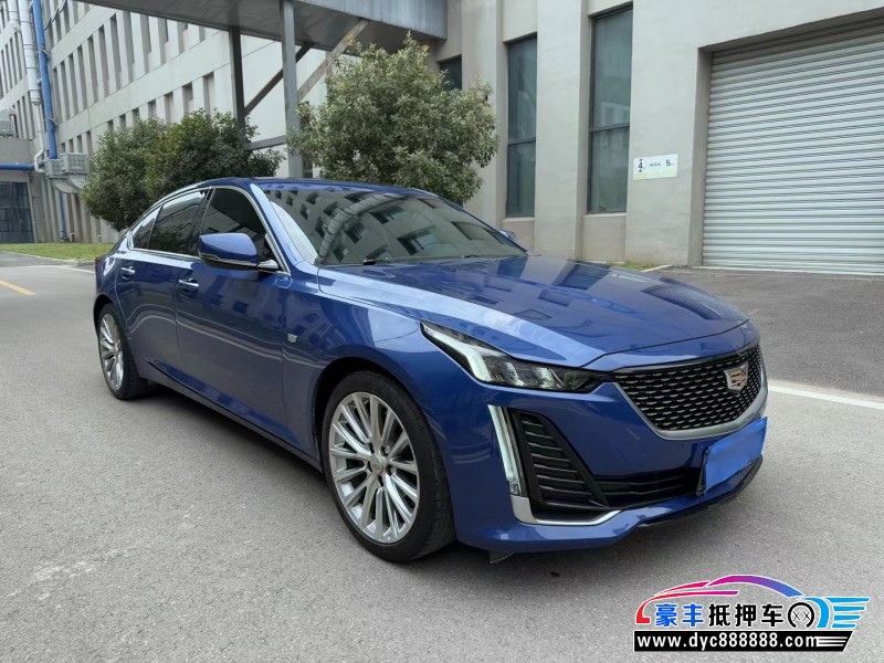 22年凯迪拉克CT5轿车抵押车出售