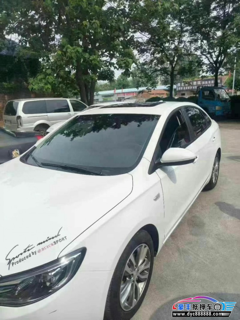 21年别克英朗轿车抵押车出售