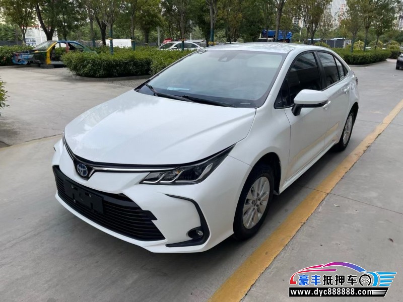 23年丰田卡罗拉轿车抵押车出售