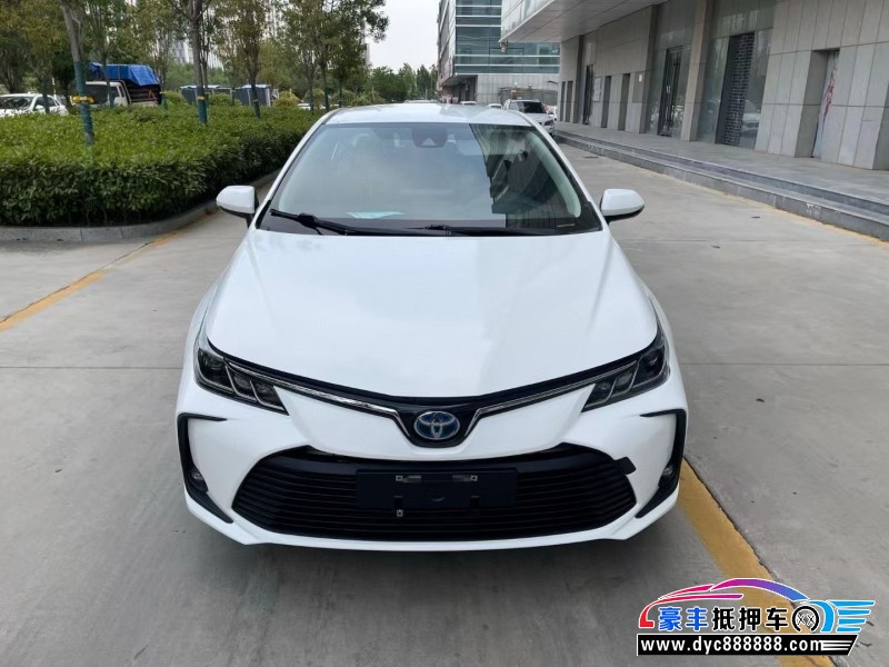 23年丰田卡罗拉轿车抵押车出售