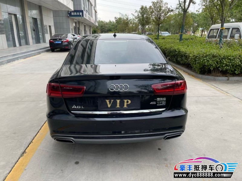 18年奥迪A6L轿车抵押车出售