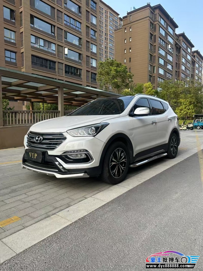 18年现代新胜达SUV抵押车出售