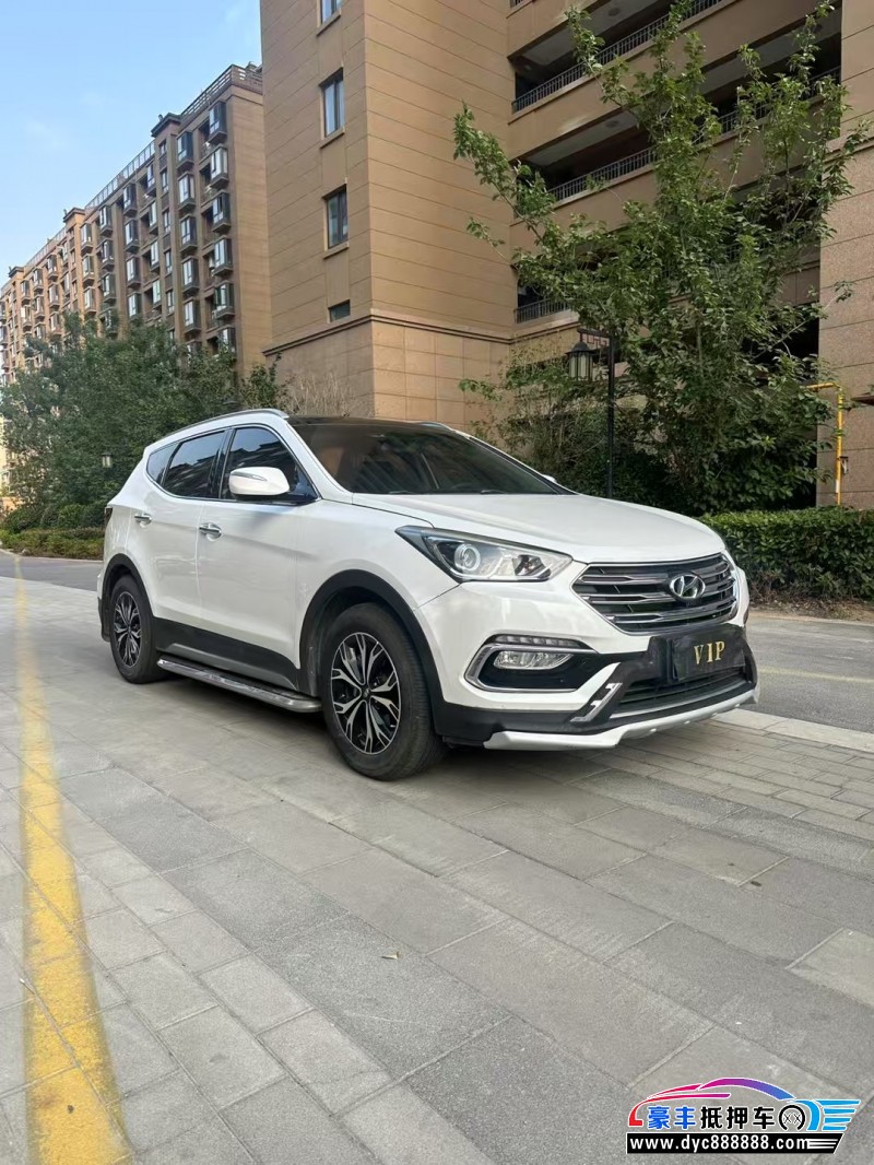 18年现代新胜达SUV抵押车出售