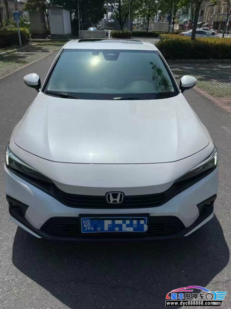 24年本田思域轿车抵押车出售