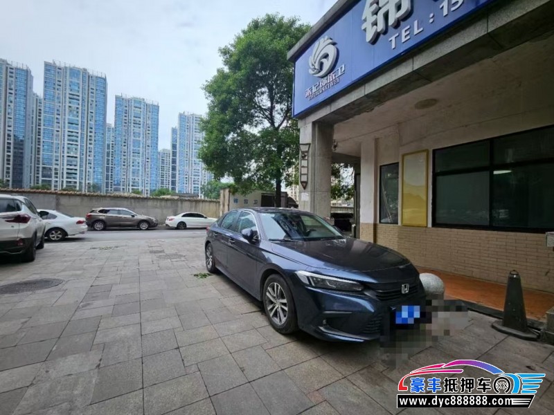 23年本田思域轿车抵押车出售
