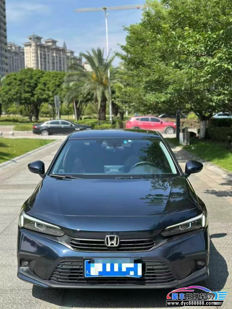 23年本田思域轿车抵押车出售