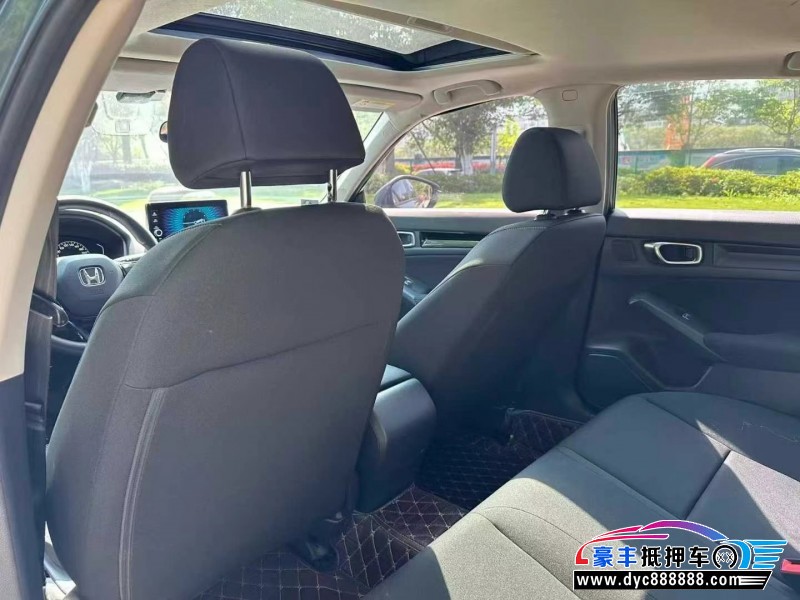 23年本田思域轿车抵押车出售