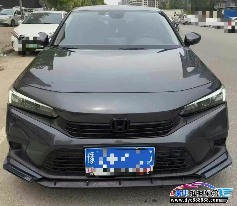 22年本田思域轿车抵押车出售