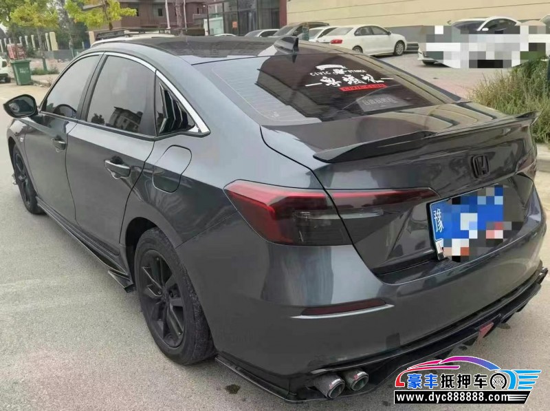 22年本田思域轿车抵押车出售