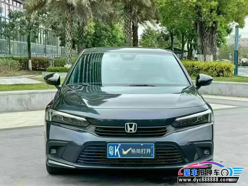 22年本田思域轿车抵押车出售