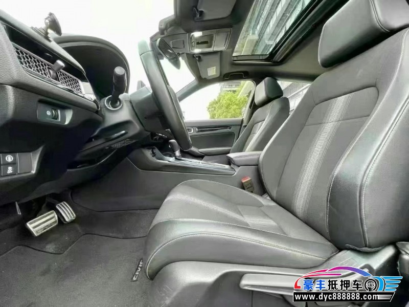 22年本田思域轿车抵押车出售