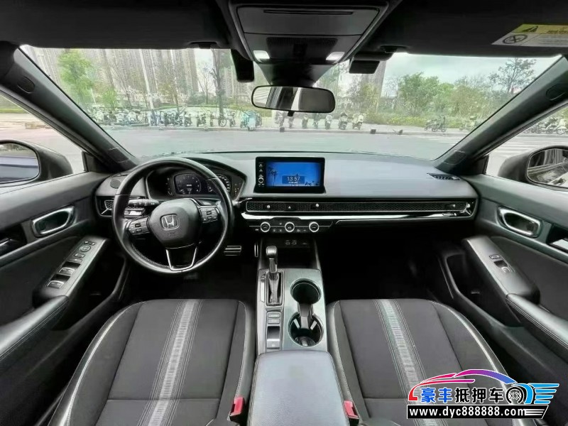 22年本田思域轿车抵押车出售