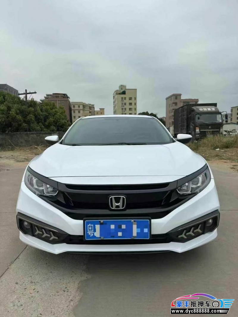 21年本田思域轿车抵押车出售
